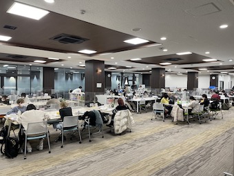 G2 3F Learning Commons 夢と志の活況