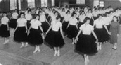 昭和40年代 短大授業風景
