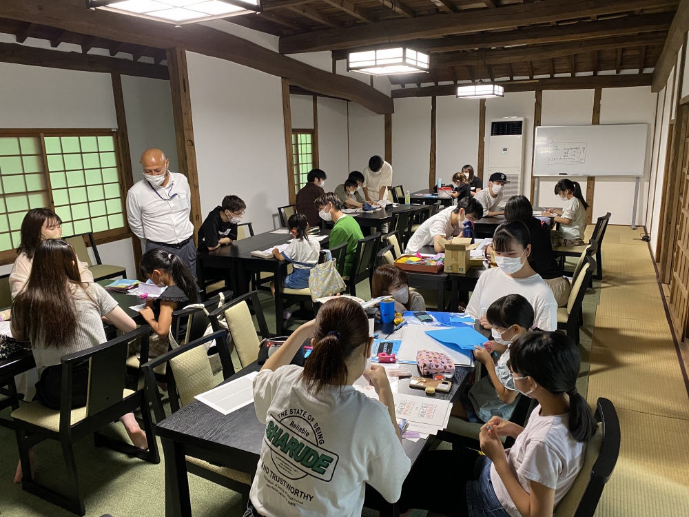 小学生 夏休みの宿題 学生サポート 実施いたしました！